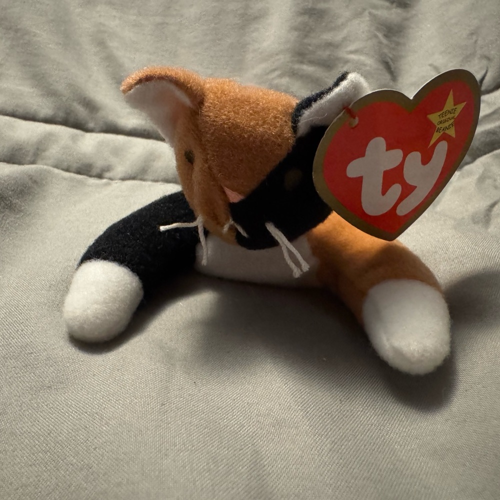Ty Teenie Beanie baby “Chip” the Cat 1993 NWT